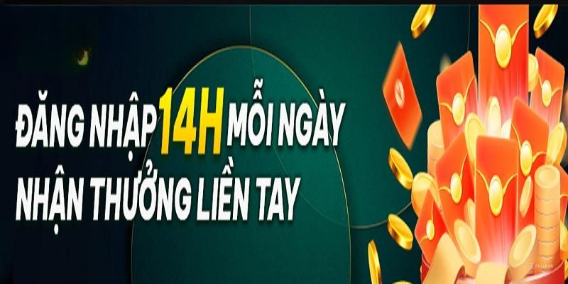 Nhận hồng bao giá trị khi đăng nhập mỗi ngày